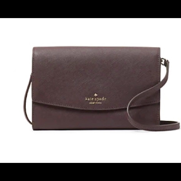 kate spade Handbags - Kate Spade Laurel Way Winni Crossbody Chocolate Cherry